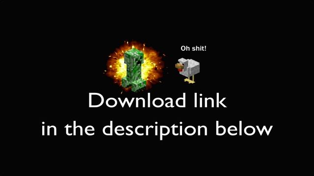 HD Minecraft wallpaper Creeper vs chicken смотреть онлайн