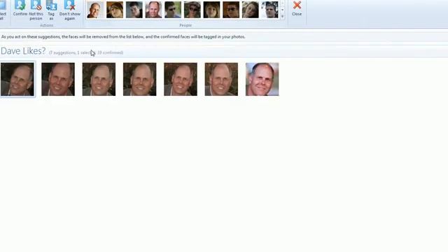 Face Recognition with Windows Live Photo Gallery смотреть онлайн