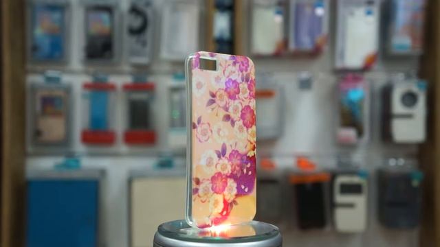 Обзор чехла Yotrix CreativeCase для Apple iPhone 5/5S (Orange Flowers) смотреть онлайн