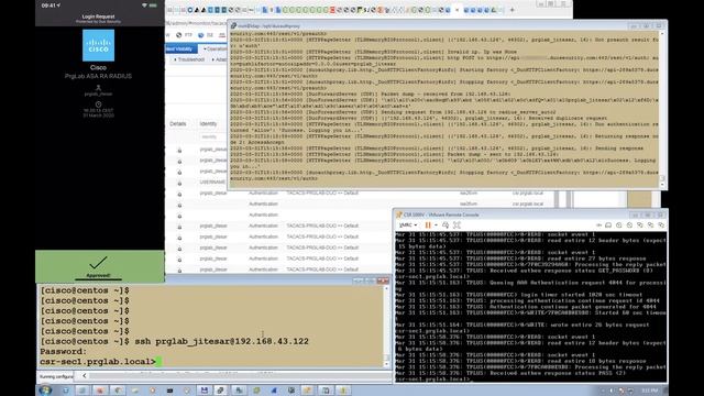 Cisco Tacacs+ & MFA DUO смотреть онлайн