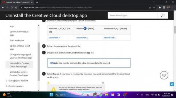 How To Delete Adobe Creative Cloud (2024) Quick Method