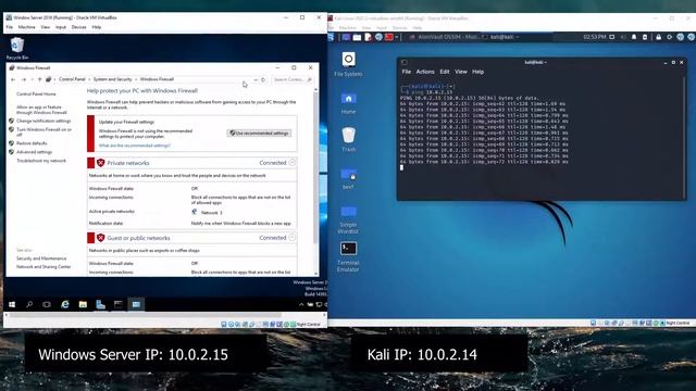 How to connect Windows Server to Kali Linux? смотреть онлайн