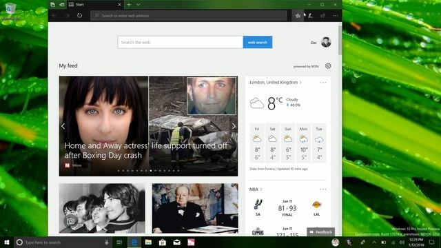 Windows 10 Build 17074 - Microsoft Edge, Start, Quiet Hours + More смотреть онлайн