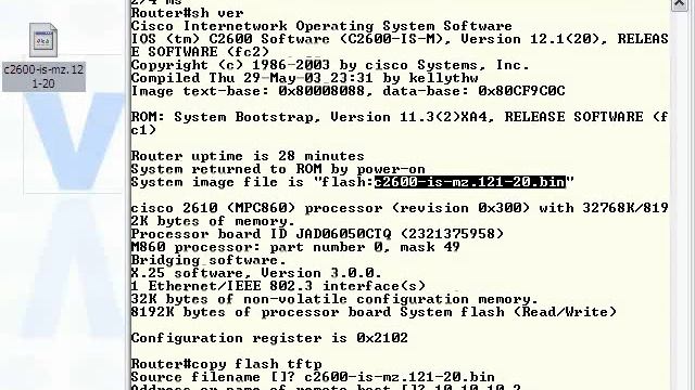 Router Basic Operation, Backing up, Restoring IOS, NVRAM etc Lab3 смотреть онлайн