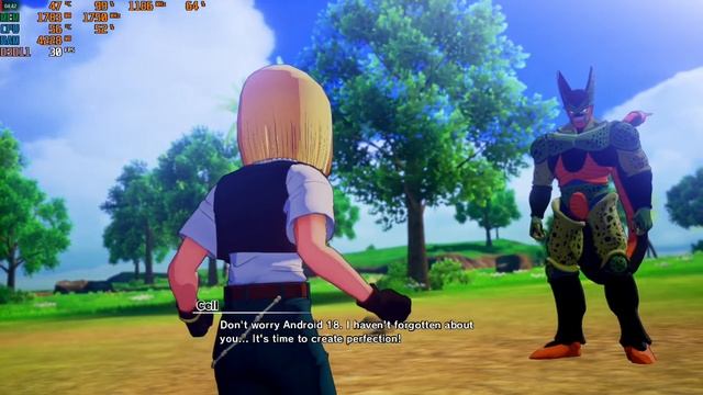 [Cell Absorbs Android 18] DRAGON BALL Z Kakarot Gameplay Walkthrough Part 45 [1080p HD 60fps] смотреть онлайн