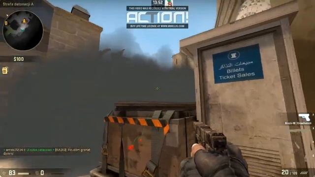 CSGO Smoki na Mirage смотреть онлайн