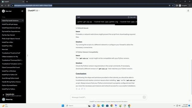 failed to install pip via get pip py смотреть онлайн