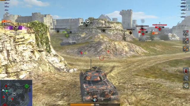 Рассейняй на Type 71 | Вытащил безнадежный бой 1 в 4 | World of tanks Blitz смотреть онлайн