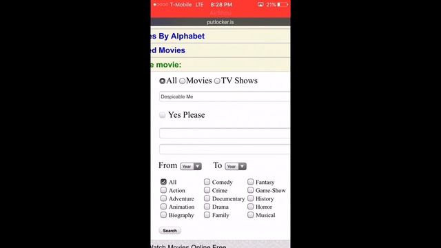 how to watch FREE MOVIES AND TV SHOWS IOS 9 NO JAILBREAK NO APPS смотреть онлайн