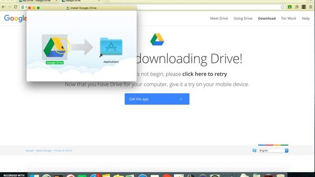 Download & Syncing Google Drive on the MacBook смотреть онлайн