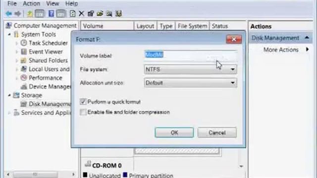 Formatting your drive to NTFS смотреть онлайн