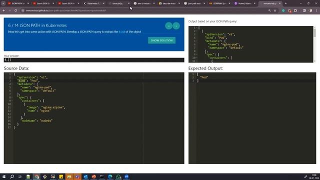 jSON, JSONPATH, JQuery or jq for Automations for DevOps 06-01-2024 смотреть онлайн