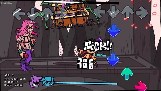 Friday Night Funkin' - A.G.O.T.I but everytime it's AGOTI turn a Different Skin Mod is used смотреть онлайн