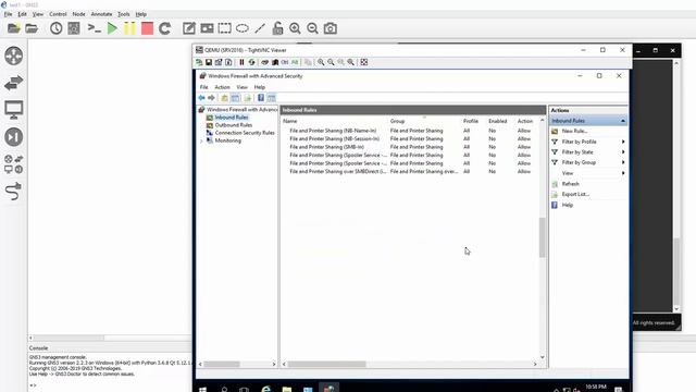Allowing PING through a Windows 2016 Firewall. смотреть онлайн