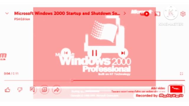 Microsoft Windows 2000 Professional Jumpscare смотреть онлайн