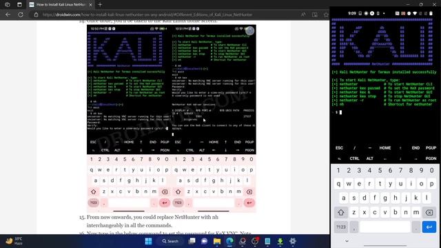 How to Install Kali Linux NetHunter on any Android Device смотреть онлайн