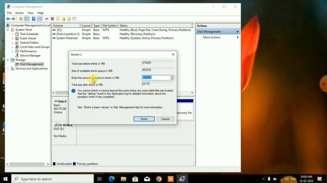how to partition hard disk or ssd in windows 11, 10, 8, & 7 | हार्ड डिस्क की पार्टीशन कैसे करें смотреть онлайн
