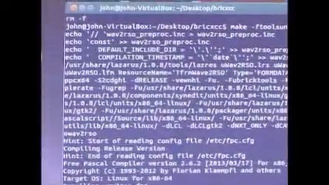 NXT Power Programming - Chapter 1 - Linux (part 3) смотреть онлайн