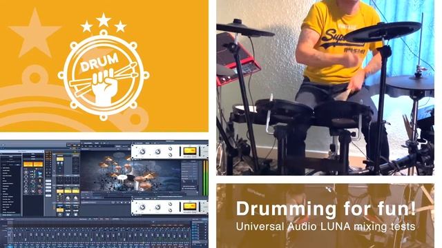 Testing my new Universal Audio Apollo Twin x Quad. UA LUNA for recording, mixing and bouncing. 07 смотреть онлайн