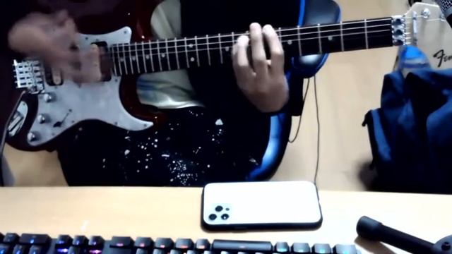 【Radiohead】''paranoid android''guitar solo cover смотреть онлайн