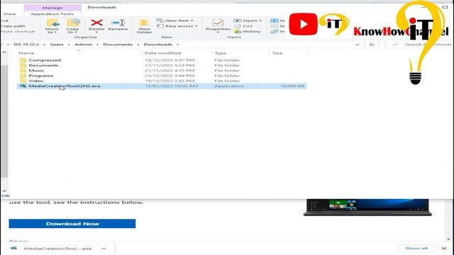 How to Create Windows installation media Flash Memory online Using Microsoft Tool смотреть онлайн