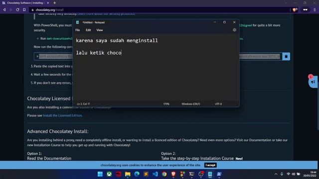 Install 'make' di Windows 10 dengan Chocolatey смотреть онлайн