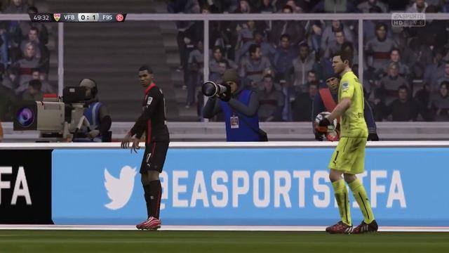 FIFA 15 Karrieremodus Fortuna Düsseldorf #11 - VfB Stuttgart - Pokalspiel [Deutsch HD 60 FPS] смотреть онлайн