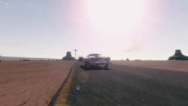 The Long Drive meets Mad Max. Plymouth Fury heavy crash. смотреть онлайн