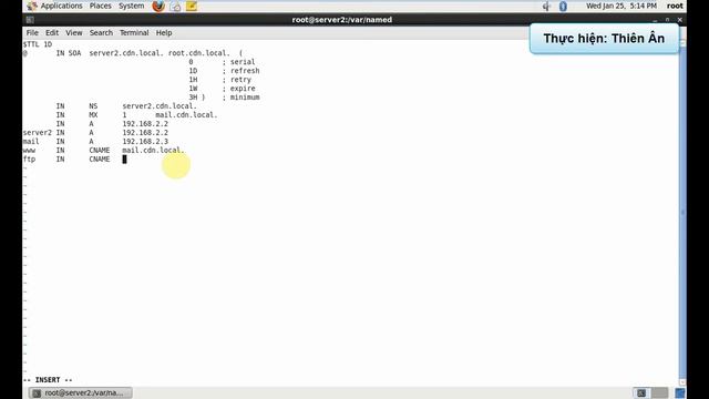 BAI 4.2 - CAI DAT VA CAU HINH DNS SERVER TREN CENTOS смотреть онлайн