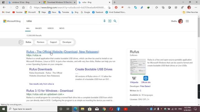 how to download official windows 10 ISO and create bootable pen drive in Nepali смотреть онлайн