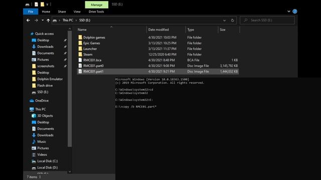 Merging multiple ISO files for Dolphin tutorial смотреть онлайн