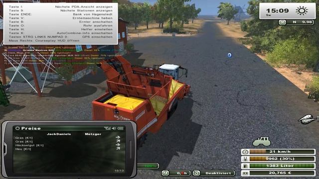 Farming Simulator 2013 #6 How to buy and place buildings OGF America HD смотреть онлайн