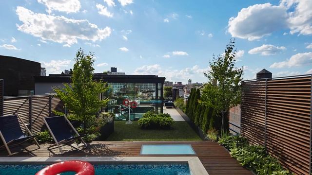 KELLER minimal windows® by Smartglass on a West Broadway roof top in New York смотреть онлайн