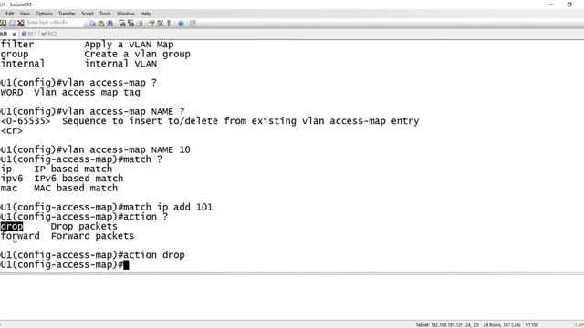 43 CCNP Switch 300-115 VLAN ACL VACL and MAC ACL смотреть онлайн