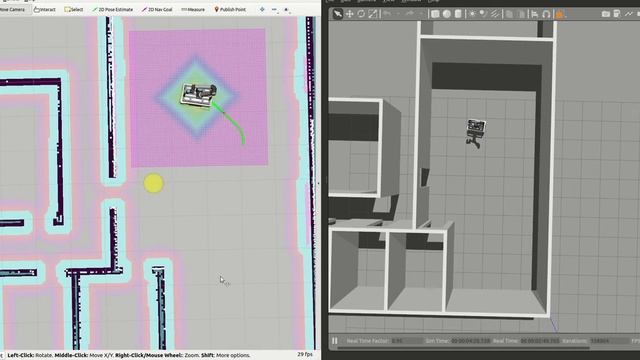 Mobile manipulator ROS Noetic смотреть онлайн