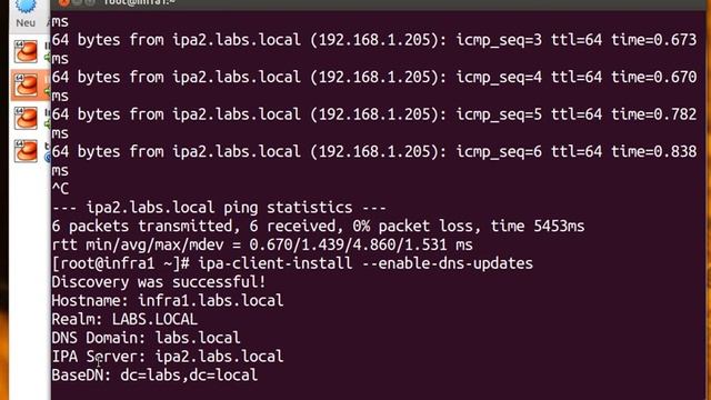 Linux Infrastruktur - Teil 8 - IPA Client смотреть онлайн
