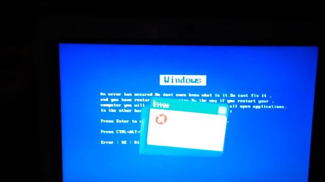 Windows xp error meme 20 смотреть онлайн