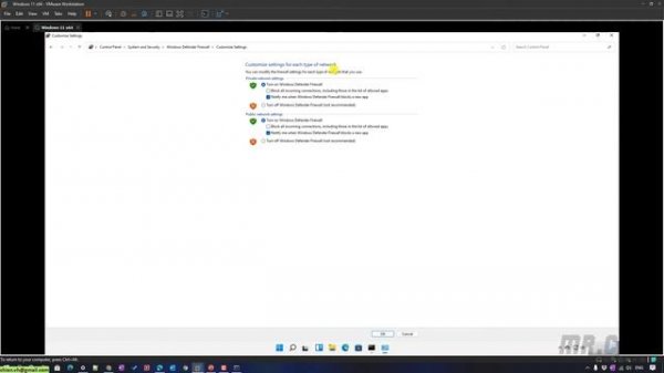 How to PING physical PC to a Virtual PC in VMware Workstation Pro 16?