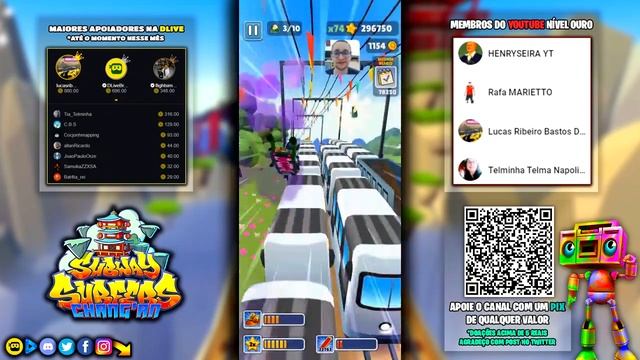 Subway Surfers Chang'an | Recorde Diário com Amy | iOS 15 Anunciado смотреть онлайн