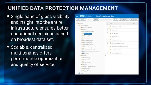 Dell Data Protection Advisor overview смотреть онлайн