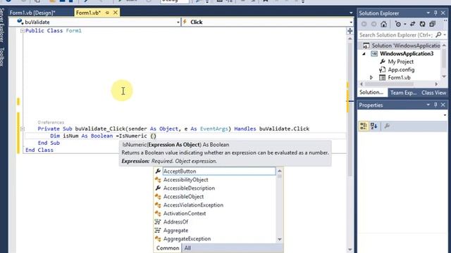 Visual Basic Validation Integer Type Check смотреть онлайн