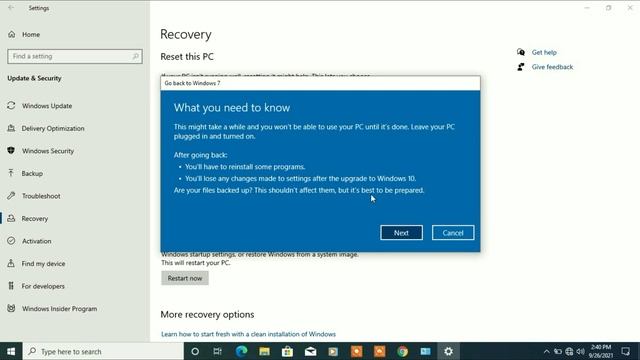 How to Downgrade From Windows 10 to Windows 7 or Windows 8.1 in 2024 смотреть онлайн