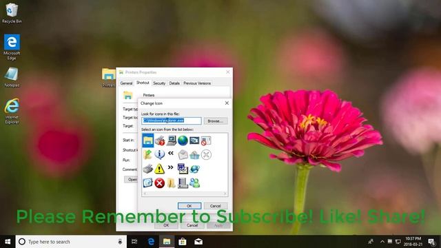 How to Create a Printers Folder Shortcut in Windows (Tutorial) смотреть онлайн