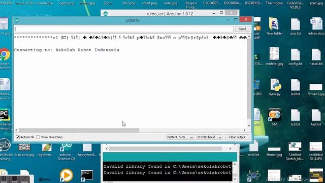 Membuat Robot SUMO IOT ESP8266 dan Aplikasi Android смотреть онлайн