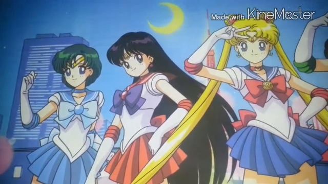 Sailor moon Girls Group Wall Scroll 33 by 44-Inch смотреть онлайн