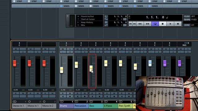 How to Setup Cubase AI 8 with Behringer BCF2000 Fader Control Surface смотреть онлайн