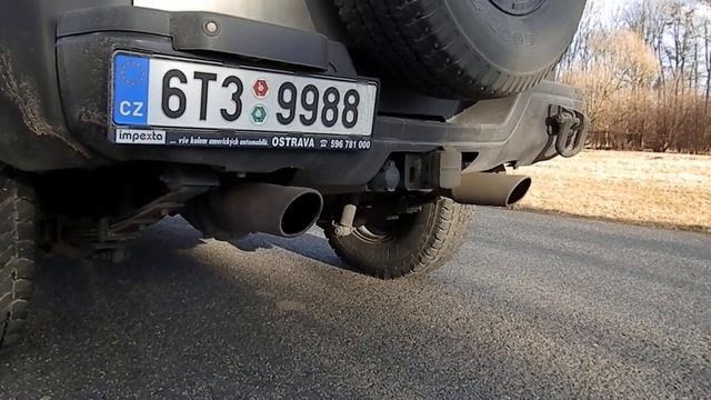 Hummer H3 Borla exhaust смотреть онлайн