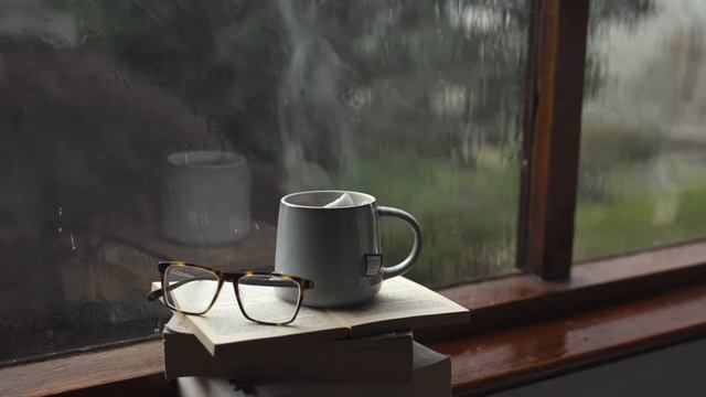Relaxing Rain Fall By The Window Sound | Nature sounds смотреть онлайн