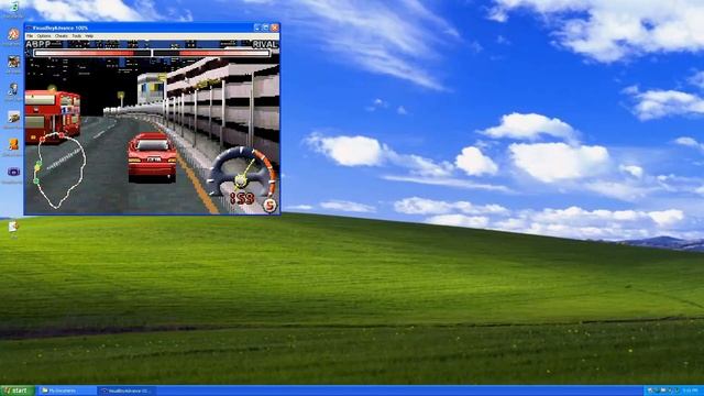 Tokyo Xtreme Racer GBA Gameplay via Emulator on Xp | Nostalgia Old Games смотреть онлайн