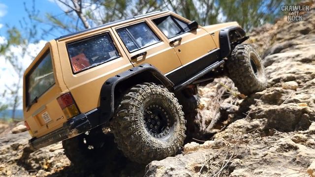 Jeep Cherokee XJ | Traxxas TRX4 | Rock Crawler | Trail Adventure смотреть онлайн